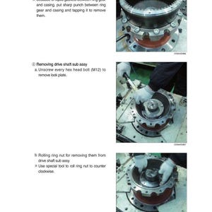 Manual de servicio de la excavadora de orugas Hyundai R220LS (Smart X Plus) / PDF / Descarga instantánea imagen 5