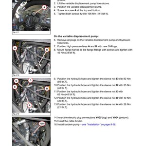 Wacker neuson kramer 5050 5055 5065 Kl18.5 kl19.5 kl25.5 Wheel loader Repair Manual PDF | Service Workshop | Instant Download image 6