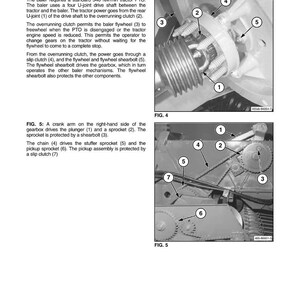 Massey ferguson 1841 Small square baler Service Manual PDF | Workshop Repair | Instant Download image 11