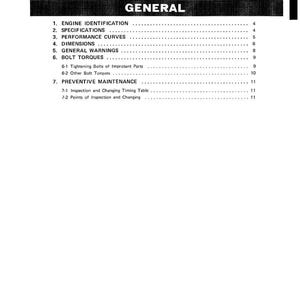 Kubota-dieselmotor ZB500C-1-B, ZB600C-1-B Werkplaatshandboek | Directe pdf-download afbeelding 3
