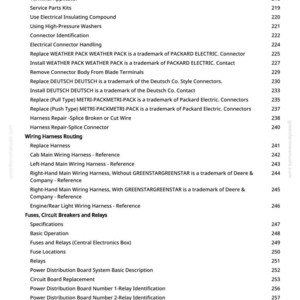 John Deere 9650 Cts skördetröska Teknisk manual PDF | Direkt nedladdning bild 3