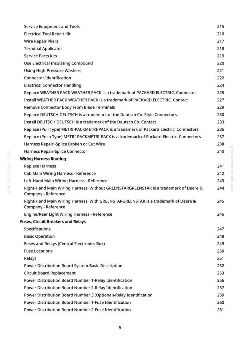 John Deere 9650 Cts skördetröska Teknisk manual PDF | Direkt nedladdning bild 3