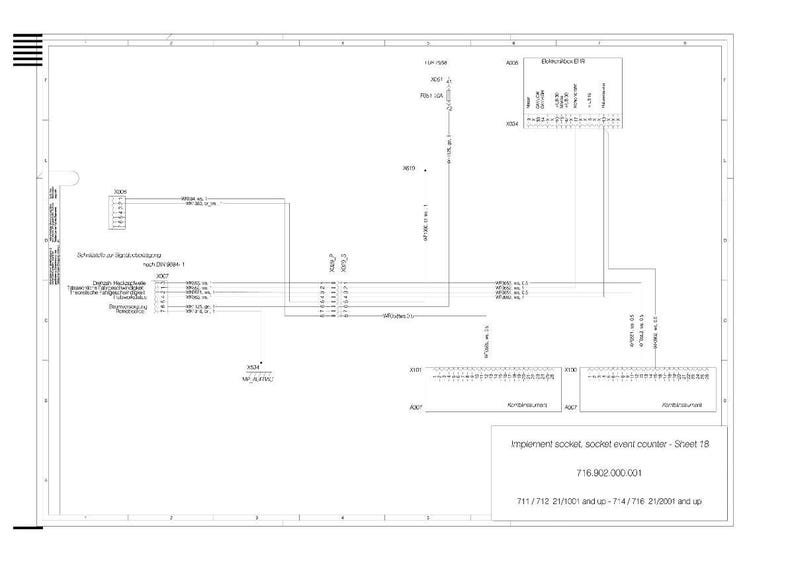 May include: A technical diagram with lines, boxes, and text. The diagram includes the text "Implement socket, socket event counter - Sheet 18", along with other technical specifications and numbers. The image is a schematic.