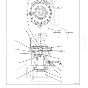 May include: Diagram of swing machinery maintenance standards, with detailed mechanical components labeled. The image includes text: "Maintenance Standard for Swing Machinery" and "60 Maintenance Standard". The diagram is a technical illustration.