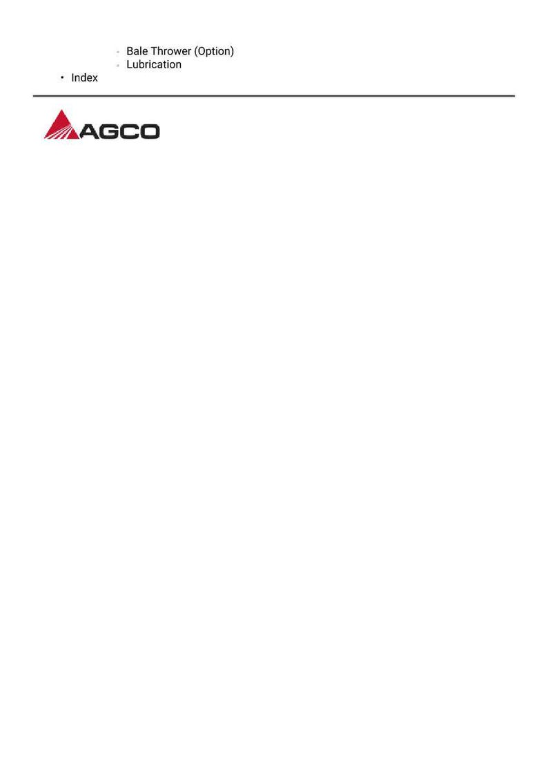 Massey ferguson 1836 1838 1840 Small square baler Service Manual PDF | Workshop Repair | Instant Download image 10