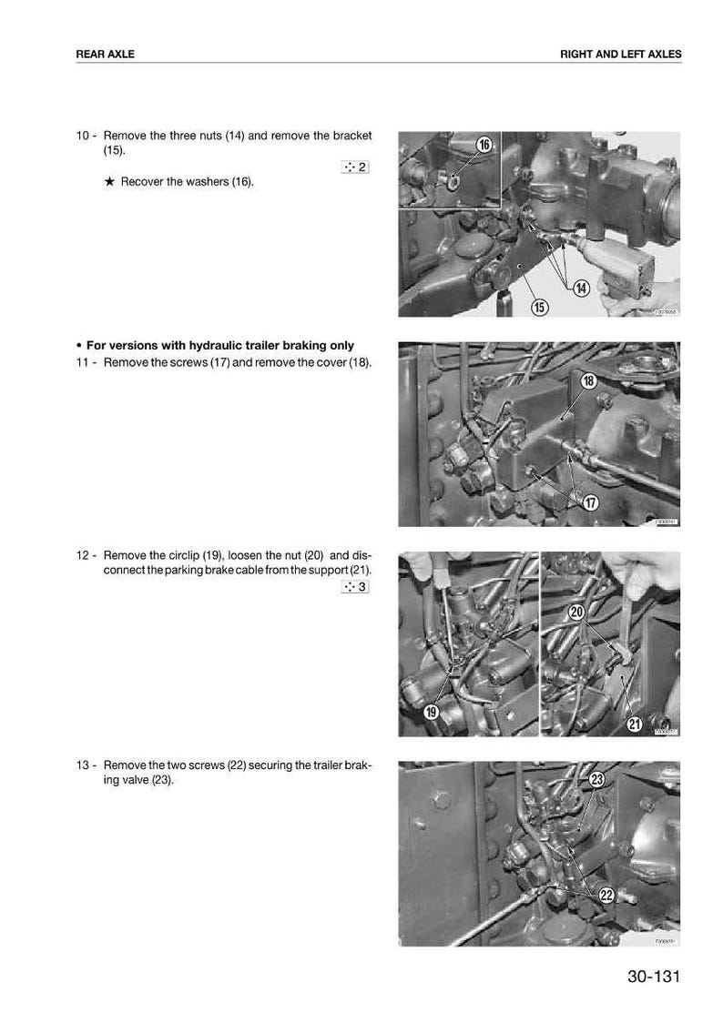 Manual de servicio del tractor Massey Ferguson serie 3400 F en PDF / Reparación de taller / Descarga instantánea imagen 7