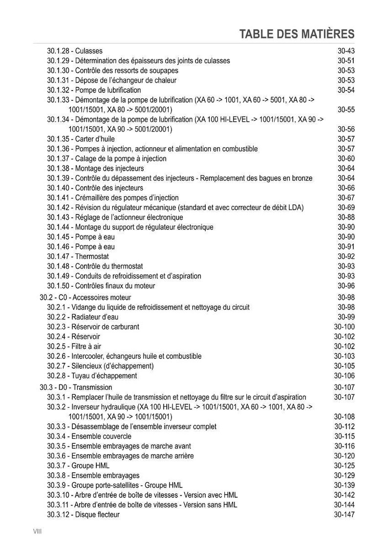 Hurlimann Xa60, Xa70, Xa80, Xa90, Xa100 Tracteur Hi-Level Manuel D’atelier PDF | Natychmiastowe pobieranie zdjęcie 8