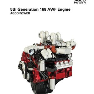 Instrukcja serwisowa silnika Agco Power 168 AWF 5. generacji w formacie PDF | Naprawa serwisowa | Natychmiastowe pobranie zdjęcie 2