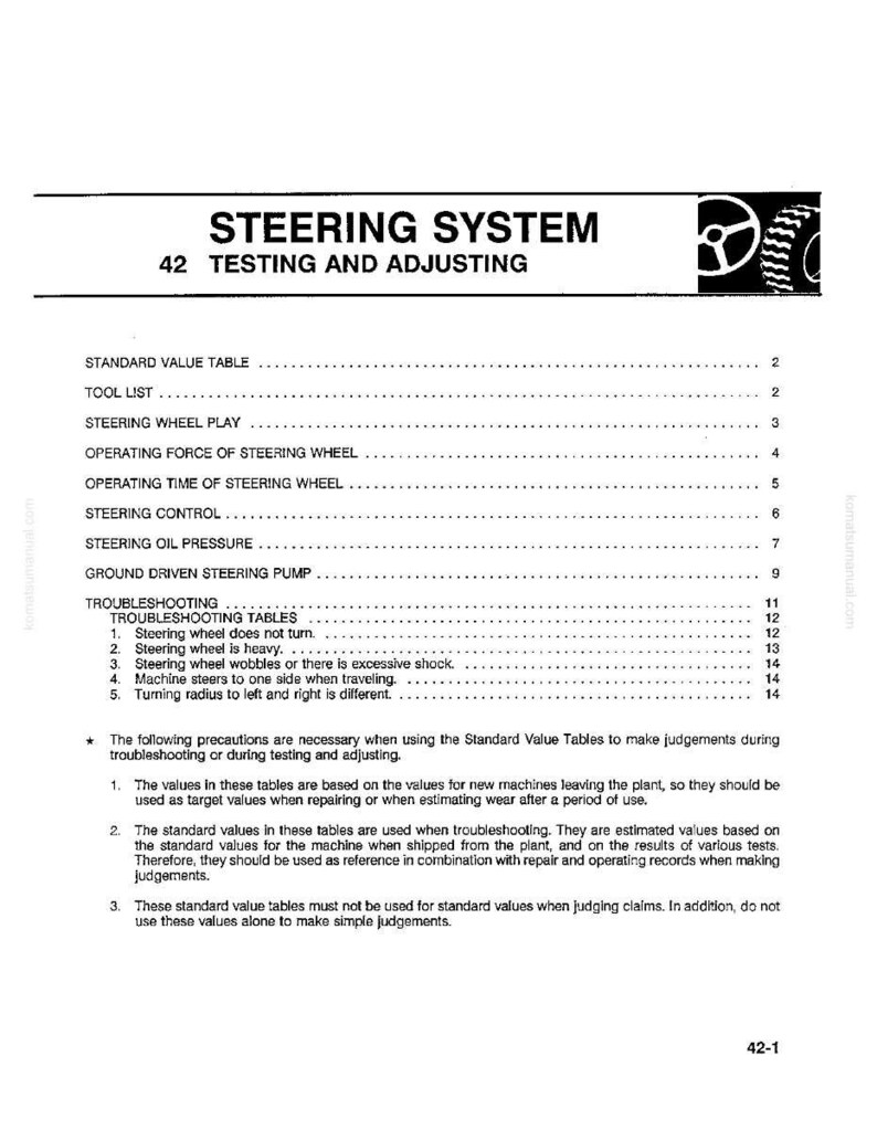 Komatsu Wa420-1Lc lastare servicemanual PDF | Verkstadsreparation | Direktnedladdning bild 6