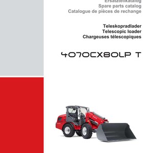 Weidemann 4070Cx80lp t Telescopic loader Parts Manual PDF | Illustrated Catalog | Instant Download image 2