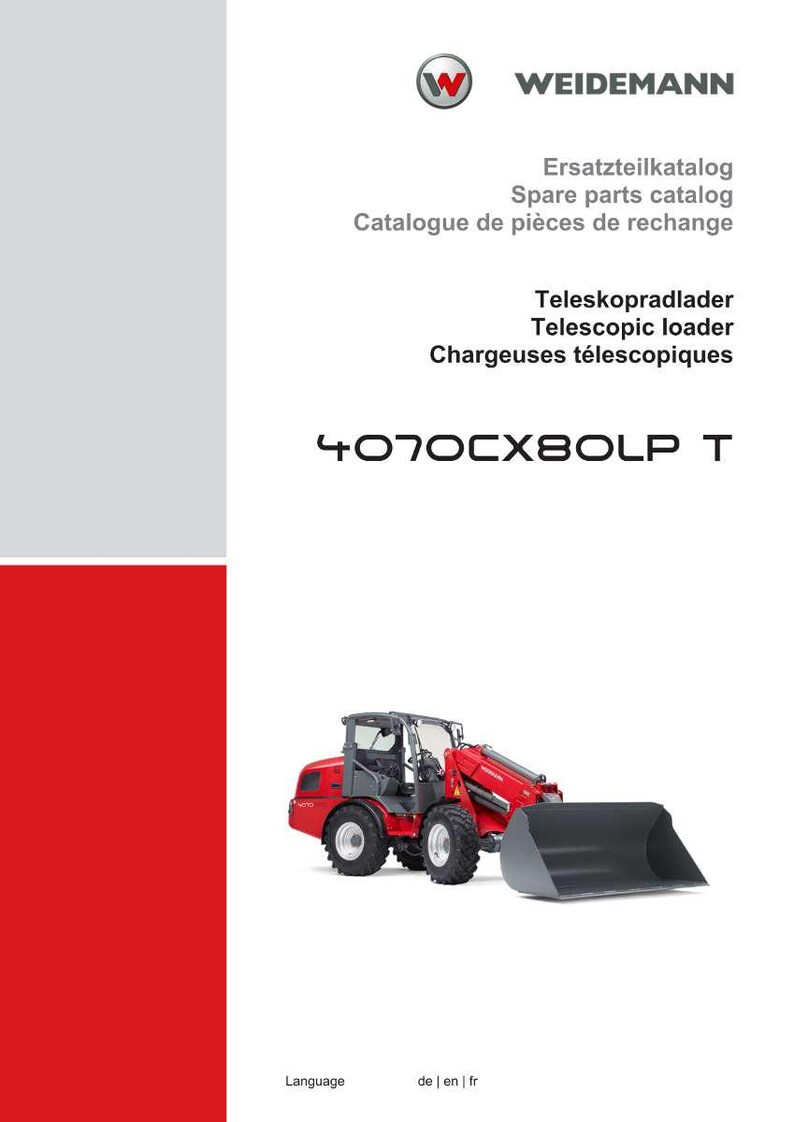 Weidemann 4070Cx80lp t Telescopic loader Parts Manual PDF | Illustrated Catalog | Instant Download image 2