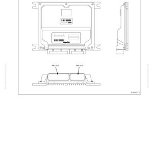 May include: Diagram of a pump controller, showing front, side, and bottom views. The image includes labels such as "AMP-81P" and "AMP-40P". Text at the top reads "10 Structure, function and maintenance standard" and "Pump controller".