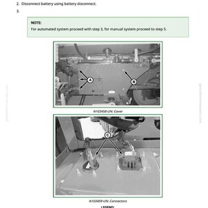 May include: Diagram illustrating the removal and installation of an Eductor System Venturi. The image includes instructions, diagrams, and labels for cap screws, shoulder bolts, and electrical connectors. Text includes "Remove and Install Eductor System Venturi."