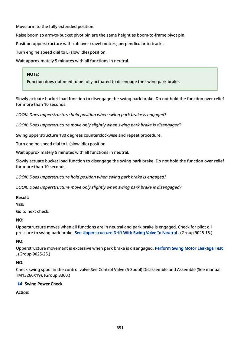 Testmanual för Hitachi Zaxis300lc-6N grävmaskiner i PDF-format | Direkt nedladdning bild 5