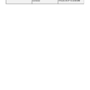 K&ouml;nnte beinhalten: Ein Produktdatenblatt mit zwei Eintr&auml;gen. Der erste Eintrag ist mit JT05483 (U.S.) gekennzeichnet und beschreibt einen Verbinder mit einem 90&deg;-Winkel, 7/16-20 M 37&deg; und 7/16-20 F 37&deg; Schwenk. Der zweite Eintrag ist mit JT05489 (U.S.) gekennzeichnet und beschreibt einen Verbinder mit 7/16-20 x M 37&deg; 1/2-20 M ORB.