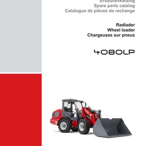 Weidemann 4080Lp Wheel loader Parts Manual PDF | Illustrated Catalog | Instant Download image 2