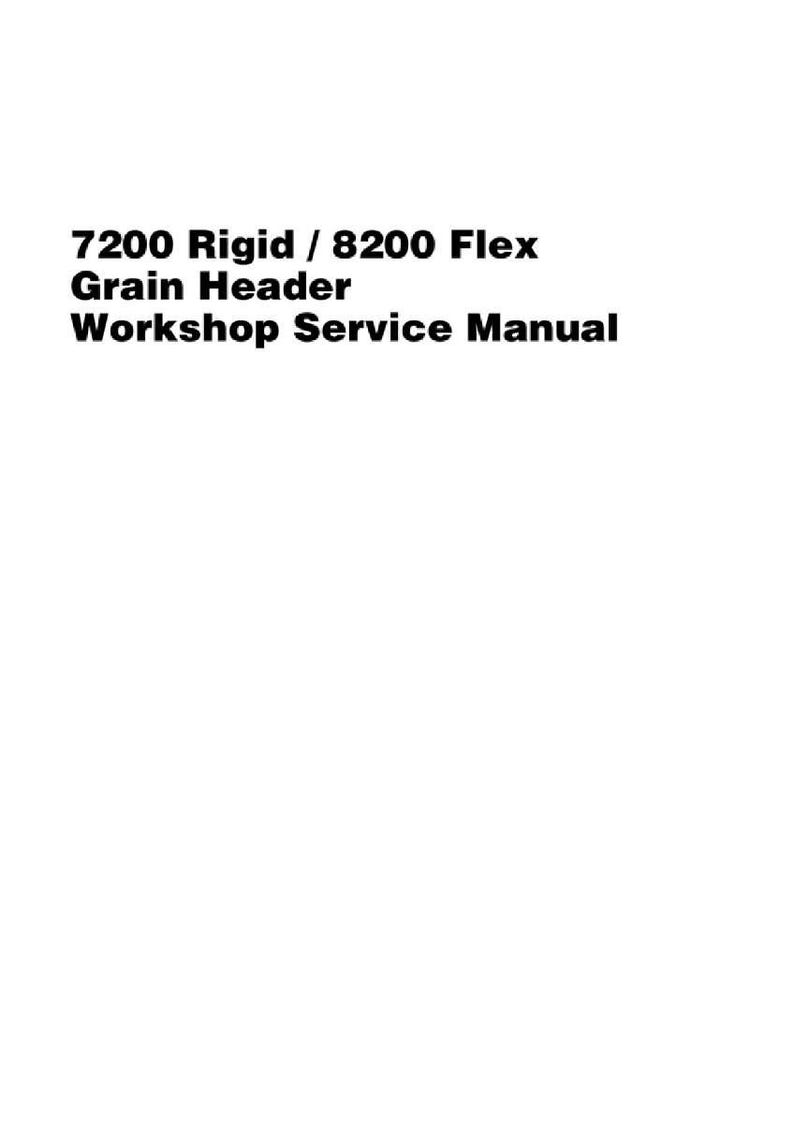 Massey ferguson 7200 Rigid 8200 flex Grain header Service Manual PDF | Workshop Repair | Instant Download image 2