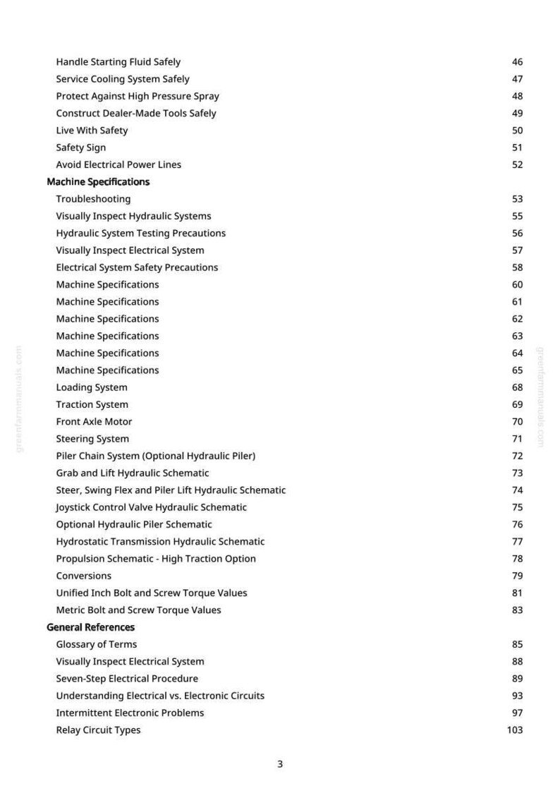 K&ouml;nnte beinhalten: Eine Manuskriptseite mit einer Liste von Sicherheits- und Maschinenspezifikationen. Der Text enth&auml;lt Themen wie &bdquo;Fl&uuml;ssigkeit sicher starten&ldquo; und &bdquo;Maschinenspezifikationen&ldquo;. Die Seitenzahl ist 3.