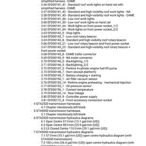 Massey ferguson 5400 Series supplement Tractor Service Manual PDF | Workshop Repair | Instant Download image 7