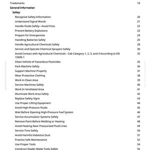 John Deere 410R, 412R, 612R, 616R Self-Propelled Sprayer Repair Manual Pdf | Service Workshop | Instant Download image 3