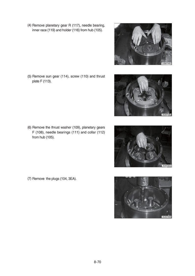 Manual de servicio de la excavadora de orugas HYUNDAI R140LC-9A / PDF / Descarga instantánea imagen 5