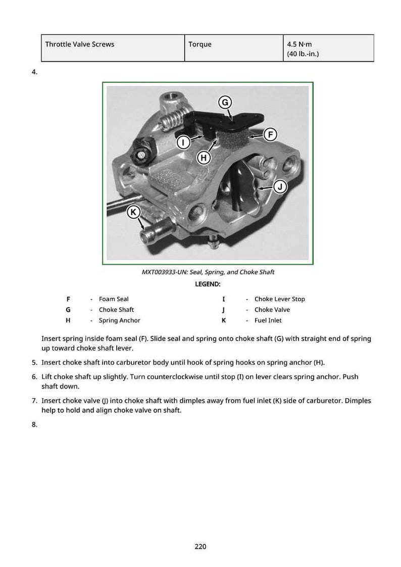 John Deere Z225, Z245 Eztrak (S.n. 100001-) Z235, Z255 Eztrak (S.n. 130001- ) Mower Technical Manual Pdf | Instant Download image 4