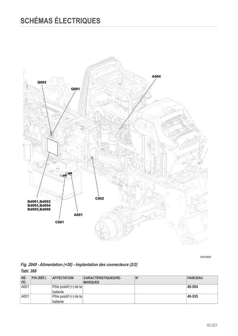 May include: An engineering diagram with the title "SCH&Eacute;MAS &Eacute;LECTRIQUES" at the top. The diagram shows a detailed technical illustration of a machine's internal components, with labels and annotations. The diagram includes a table with technical specifications.