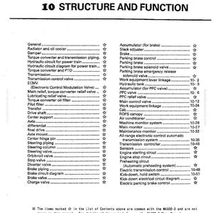 Komatsu WD500-3 Hjullastare 6D140-2 Motor Servicemanual PDF bild 5