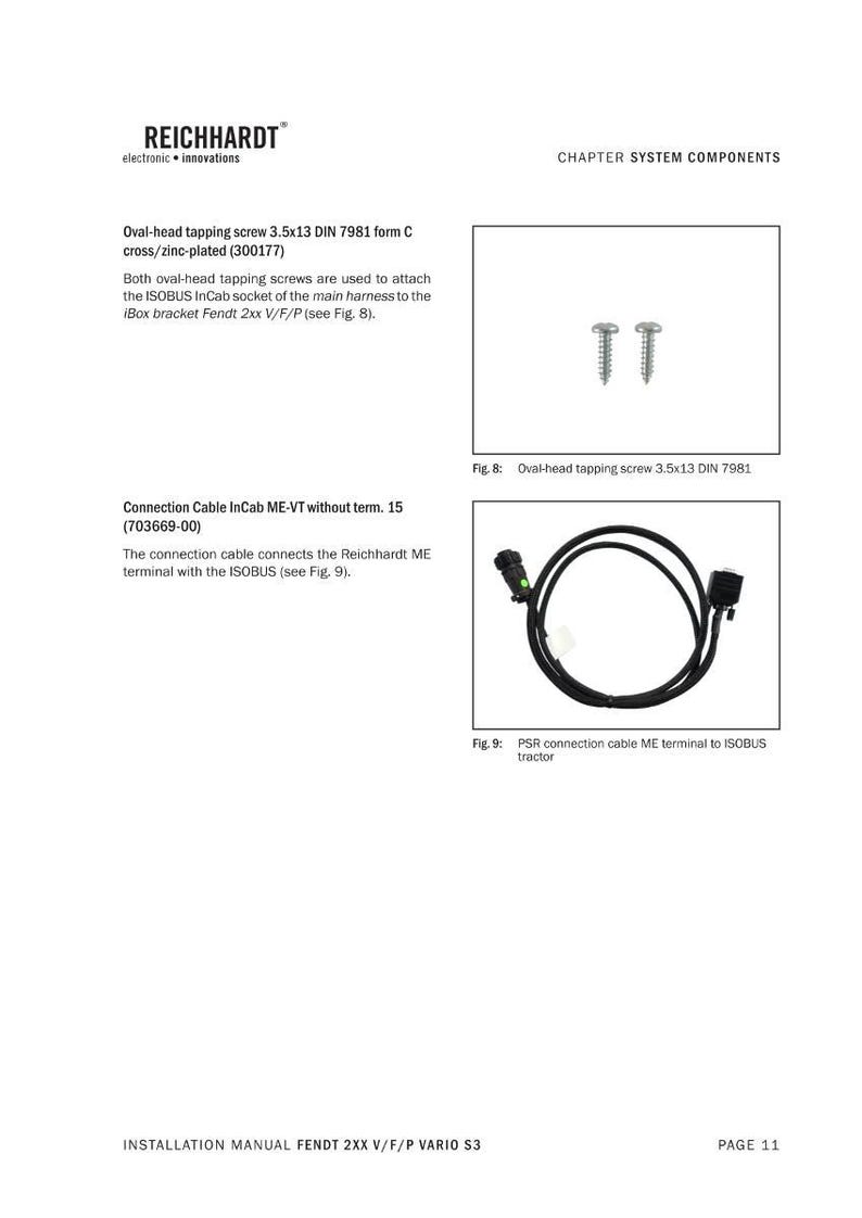 Reichhardt Ultra guidance psr iso Automatiskt styrsystem Verkstadshandbok PDF | Service och reparation | Direktnedladdning bild 6