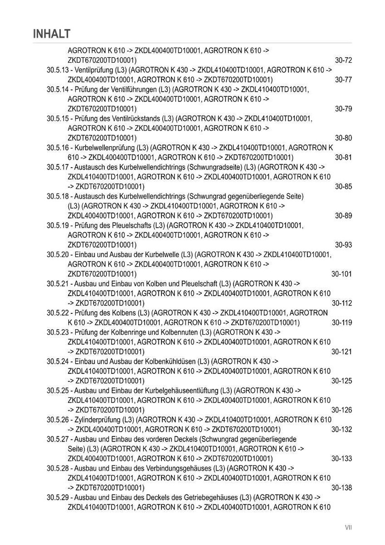 Manual de taller en PDF para tractores Deutz-Fahr Agrotron k410 k420 k430 k610 / Servicio y reparación / Descarga instantánea imagen 7