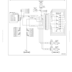 Pode incluir: Um diagrama de circuito detalhado relacionado ao solen&oacute;ide PC-EPC, com r&oacute;tulos e s&iacute;mbolos. O diagrama inclui componentes como um controlador de bomba, caixa de fus&iacute;veis e v&aacute;rios conectores. O texto inclui "40 Resolu&ccedil;&atilde;o de problemas".