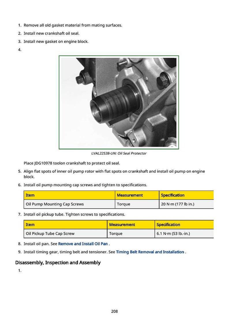 John Deere Xuv 825I Gator (Serien-Nr. 010001-) Hilfsfahrzeug Technisches Handbuch PDF | Sofort Download Bild 3