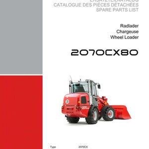 Weidemann 2070Cx80 Radlader Teile-Handbuch PDF | Illustrierter Katalog | Sofort Download Bild 2