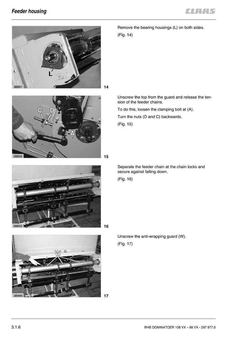 Claas Dominator 88vx 98vx 108vx Combine Repair Manual PDF | Service Workshop | Instant Download image 3