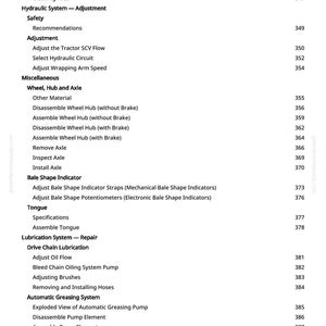 John Deere 744 Inplastningspress Teknisk manual Service PDF Verkstad Ladda ner bild 9