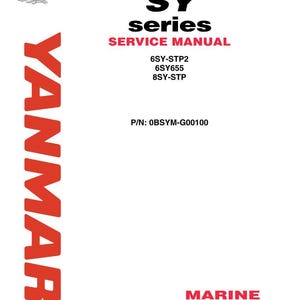 Yanmar 6Sy stp2 6sy655 8sy Marine engine Service Manual PDF | Workshop Repair | Instant Download image 2