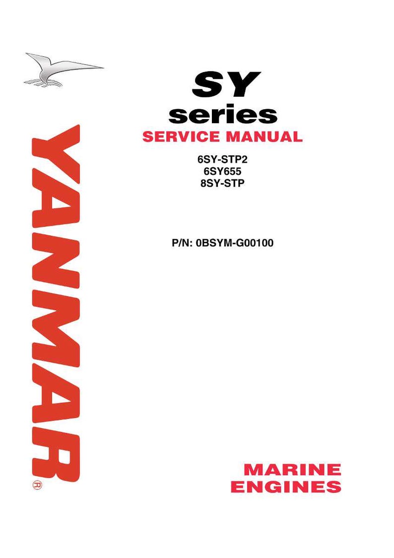Yanmar 6Sy stp2 6sy655 8sy Marine engine Service Manual PDF | Workshop Repair | Instant Download image 2