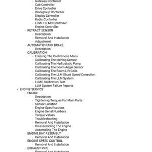 Massey Ferguson TH 7035RC 7035XRC 7035BRC Stage 5 Teleskoplastare Servicemanual PDF | Verkstadsreparation | Direktnedladdning bild 11