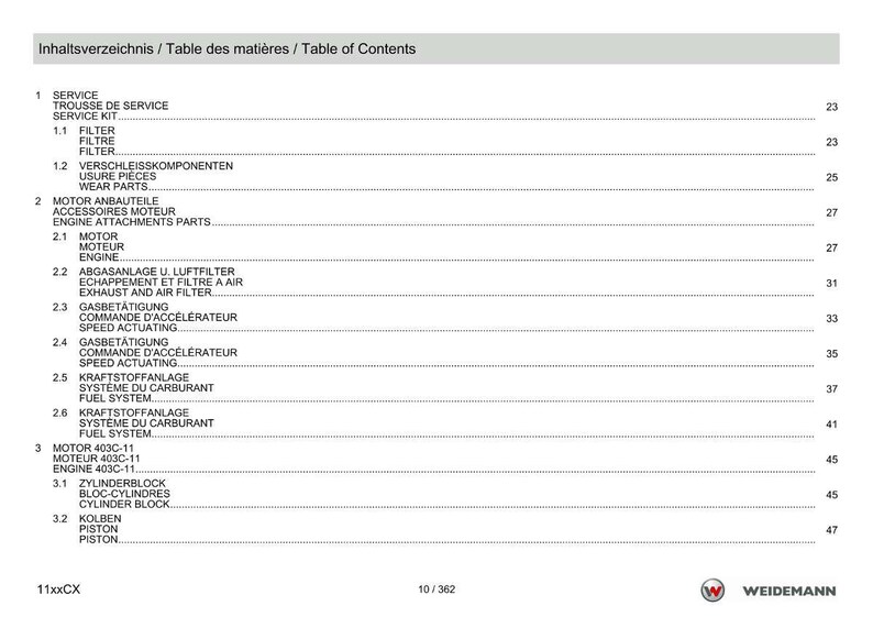 Weidemann 1150Cx30 Wheel loader Parts Manual PDF | Illustrated Catalog | Instant Download image 11