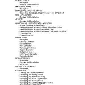 Manual de servicio en PDF / Reparación en taller / Descarga instantánea para la nueva cabina Massey Ferguson TH 8043 8043X, nivel 3A, manipulador telescópico. imagen 10