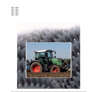 Fendt 300 Vario scr stage 3b Tractor Workshop Manual PDF | Service Repair | Instant Download image 2