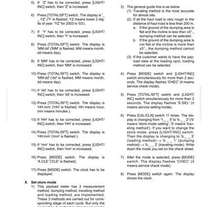 K&ouml;nnte beinhalten: Eine Seite aus einem Handbuch mit dem Titel &bdquo;10 Struktur, Funktion und Wartungsstandard&ldquo;. Der Text beschreibt, wie man den Speichermodus einstellt und die Uhrzeit auf einem Ger&auml;t korrigiert. Das Dokument enth&auml;lt Diagramme und Anweisungen f&uuml;r verschiedene Funktionen.
