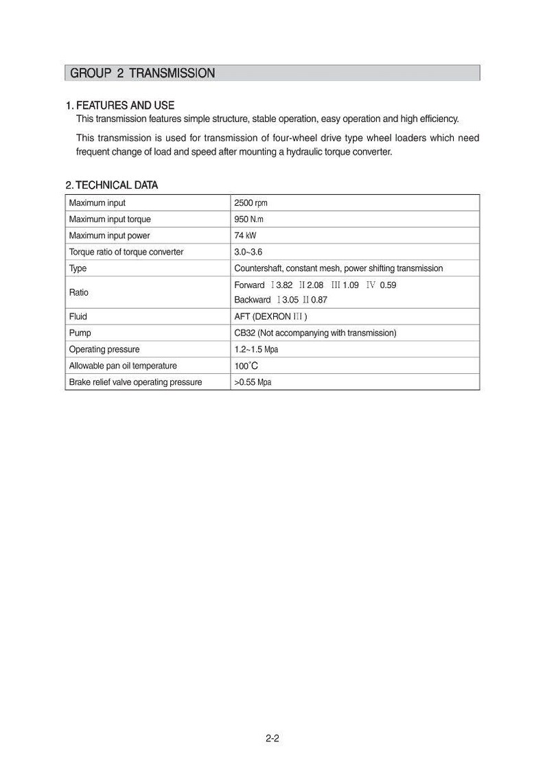 HYUNDAI SL733S Hjullastare Servicemanual | PDF | Direktnedladdning bild 2