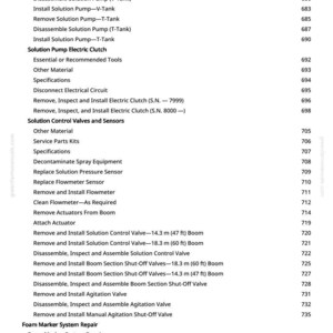 Teknisk manual för John Deere 6700 självgående spruta i PDF-format | Direkt nedladdning bild 9