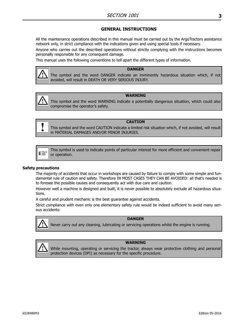 Landini LandForce 115-125 Traktor Verkstadsmanual PDF - FPT T3 bild 5