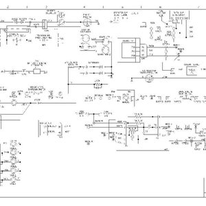 May include: A detailed schematic diagram of an engine's electrical system, with numerous lines, symbols, and labels. The diagram is on a white background and includes the text "8306 4000 DDEC ENGINE SCHEMATIC A50650 & UP".