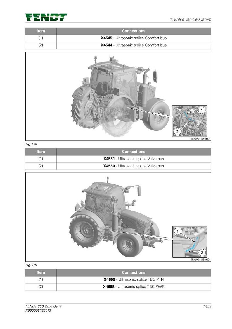Fendt 300 Vario gen4 Tractor Workshop Manual PDF | Service Repair | Instant Download image 3