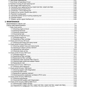 Kubota V2607 cr v3307 cr Engine Workshop Manual PDF | Service Repair | Instant Download image 6