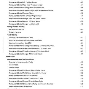 May include: A white page with a list of automotive repair procedures, including sensor installation and control unit servicing. The text is black and organized in a numbered format, with a website address at the bottom.