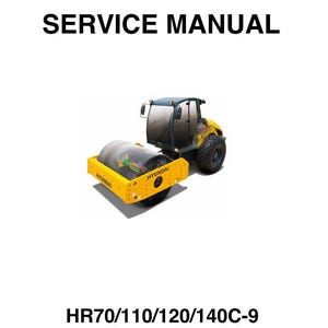 HYUNDAI HR70/110/120/140C-9(Tier4F) Road Roller Service Manual | PDF | Instant Download image 1